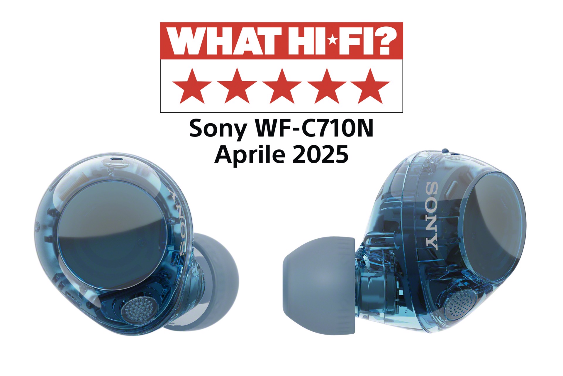Sony WFC710NL.CE7 cuffia e auricolare True Wireless Stereo (TWS) In-ear Musica e Chiamate USB tipo-C Bluetooth Blu