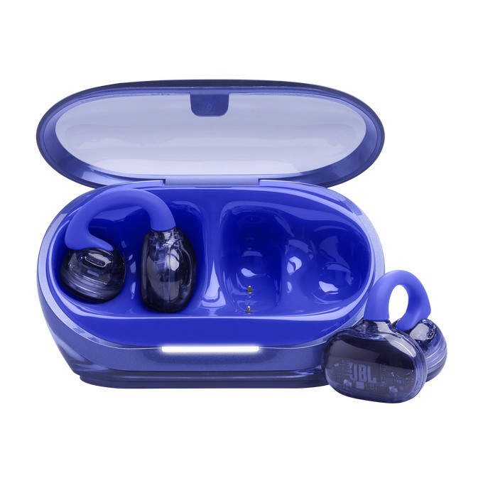 JBL Soundgear Clips Auricolare True Wireless Stereo (TWS) A clip Musica e Chiamate Bluetooth Blu